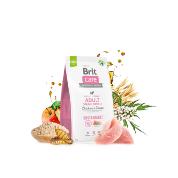 BRIT CARE ΣΚΥΛΟΥ SUSTAINABLE ADULT SMALL ΚΟΤΟΠΟΥΛΟ 7,5kg BRIT CARE ΣΚΥΛΟΥ SUSTAINABLE ADULT SMALL ΚΟΤΟΠΟΥΛΟ 7,5kg